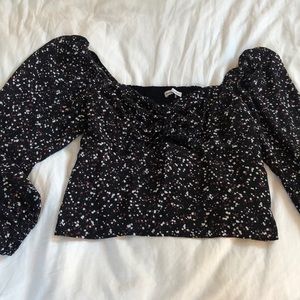 abercrombie & fitch long sleeve blouse 🌿